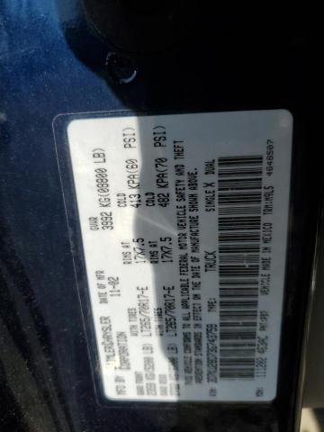 3D7KU28D73G743759 - 2003 DODGE RAM 2500 S BLUE photo 10