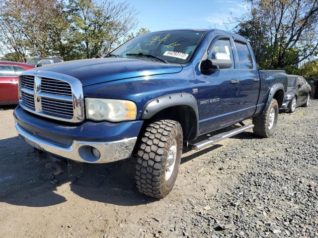 3D7KU28D73G743759 - 2003 DODGE RAM 2500 S BLUE photo 2