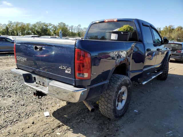 3D7KU28D73G743759 - 2003 DODGE RAM 2500 S BLUE photo 4