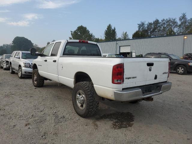 3D7KS28C25G846071 - 2005 DODGE RAM 2500 S WHITE photo 3