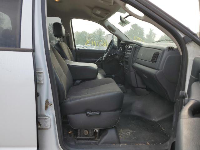 3D7KS28C25G846071 - 2005 DODGE RAM 2500 S WHITE photo 5