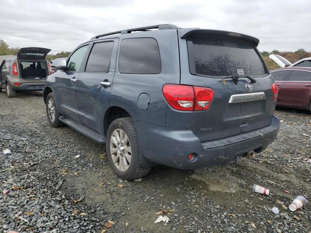 5TDBY67A58S020126 - 2008 TOYOTA SEQUOIA PL GRAY photo 3