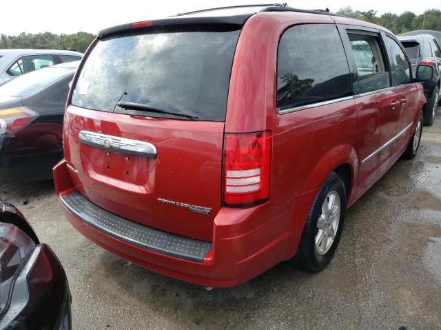 2A8HR54149R525891 - 2009 CHRYSLER TOWN & COU RED photo 4