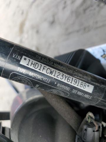 1HD1FCW123Y619188 - 2003 HARLEY-DAVIDSON FLHTCUI 绿色 照片 10