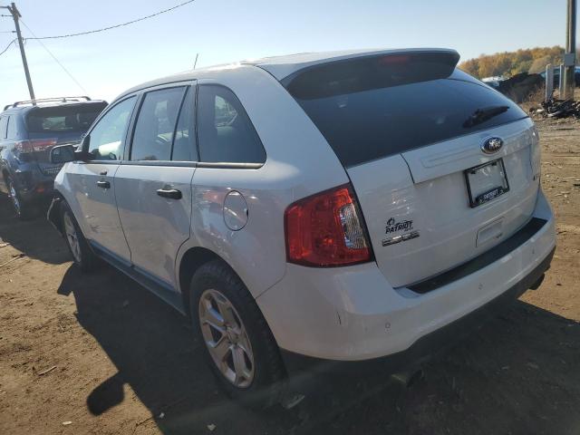 2FMDK3G94DBB99698 - 2013 FORD EDGE WHITE photo 3