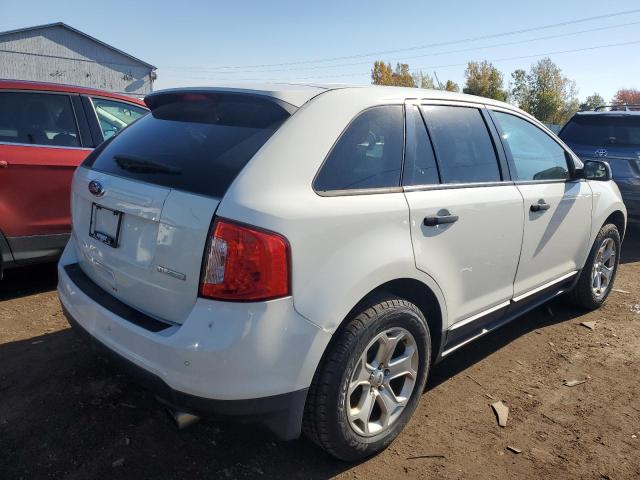 2FMDK3G94DBB99698 - 2013 FORD EDGE WHITE photo 4