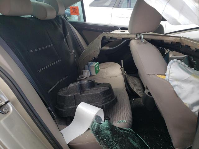 3VW1K7AJ7DM211209 - 2013 VOLKSWAGEN JETTA BASE 金色 照片 6