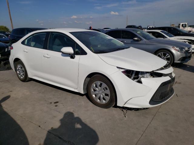 5YFDPMAE0NP278764 - 2022 TOYOTA COROLLA L WHITE photo 4