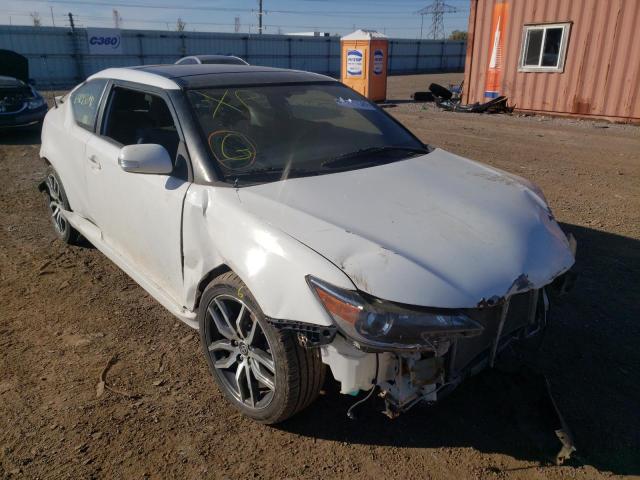 JTKJF5C77E3078198 - 2014 TOYOTA SCION TC أبيض صورة 1