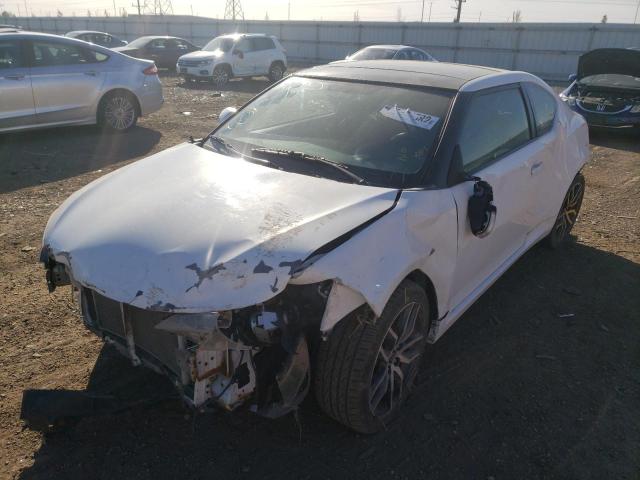 JTKJF5C77E3078198 - 2014 TOYOTA SCION TC أبيض صورة 2
