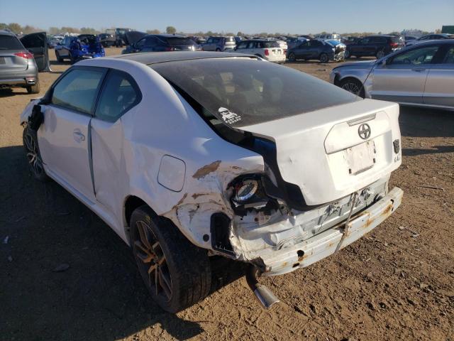 JTKJF5C77E3078198 - 2014 TOYOTA SCION TC أبيض صورة 3