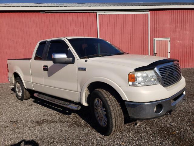 1FTPX14597FA16551 - 2007 FORD F150 WHITE photo 1