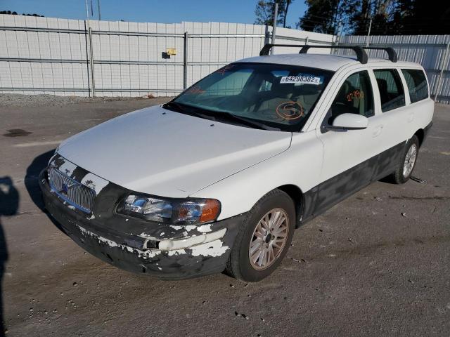 YV1SW61T042360442 - 2004 VOLVO V70 WHITE photo 2