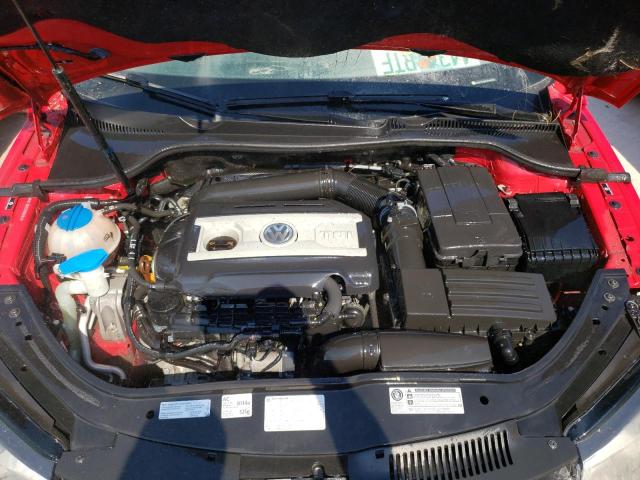 WVWBW7AH9CV006603 - 2012 VOLKSWAGEN EOS KOMFOR 红色 照片 7