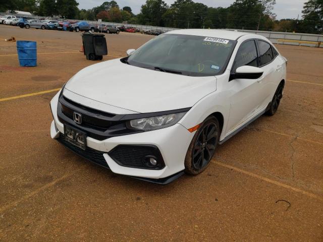 SHHFK7H40HU207603 - 2017 HONDA CIVIC SPOR WHITE photo 2