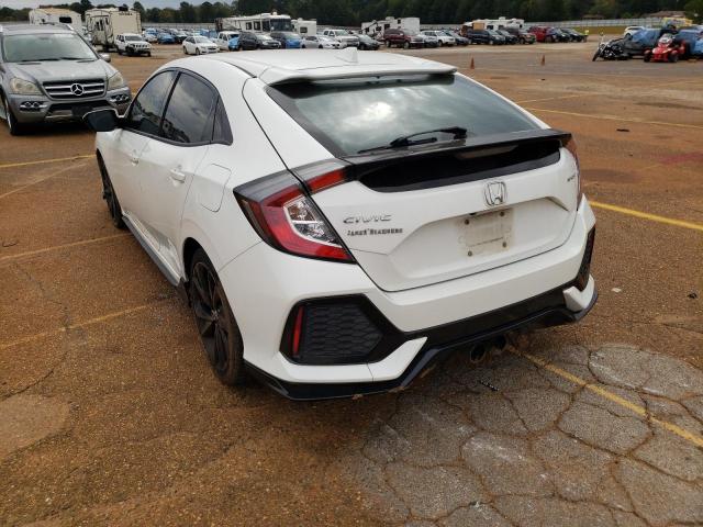 SHHFK7H40HU207603 - 2017 HONDA CIVIC SPOR WHITE photo 3