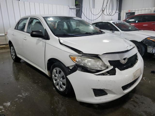 1NXBU4EE8AZ240590 - 2010 TOYOTA COROLLA BA WHITE photo 1