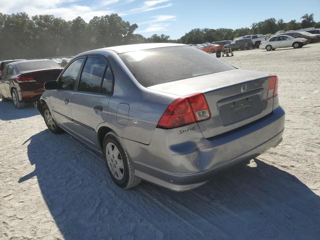 2HGES16304H553600 - 2004 HONDA CIVIC DX V SILVER photo 3