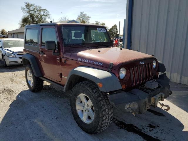 1J4GA64158L536951 - 2008 JEEP WRANGLER R BURGUNDY photo 1