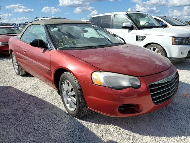 1C3EL75RX4N113688 - 2004 CHRYSLER SEBRING GT RED photo 1