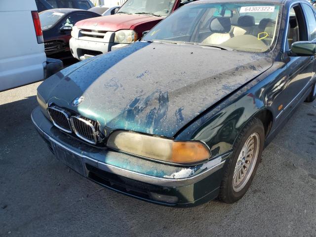 WBADE6323VBW50100 - 1997 BMW 540 I AUTO GREEN photo 9