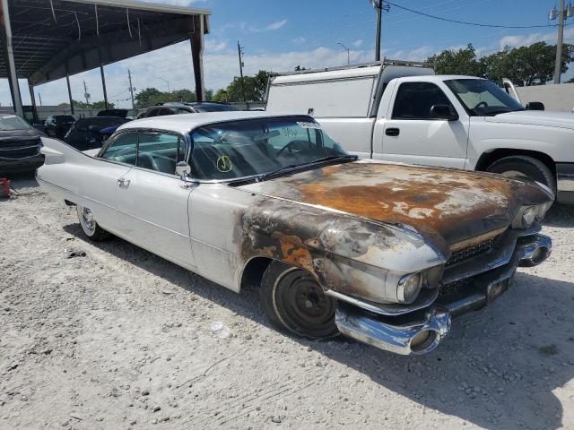 59J077985 - 1959 CADILLAC COUPE DEVI WHITE photo 1