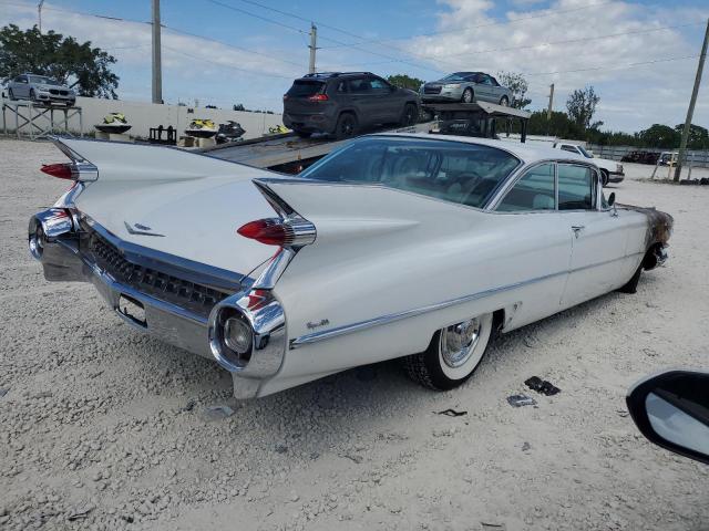 59J077985 - 1959 CADILLAC COUPE DEVI WHITE photo 4