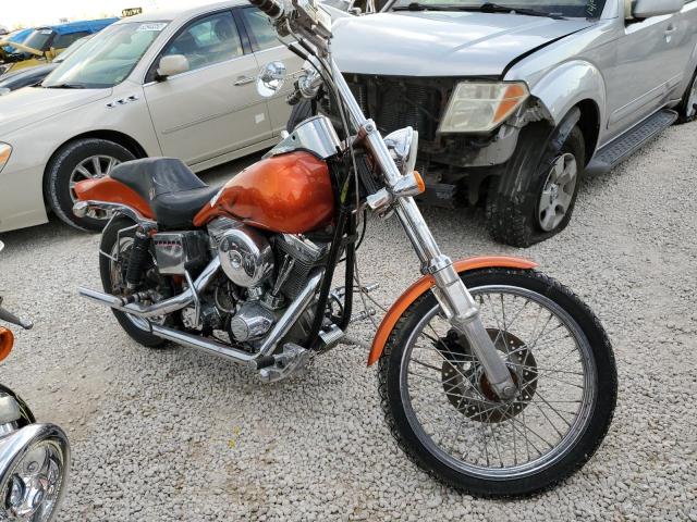 1HD1BFL16FY017478 - 1985 HARLEY-DAVIDSON FXSB ORANGE photo 1