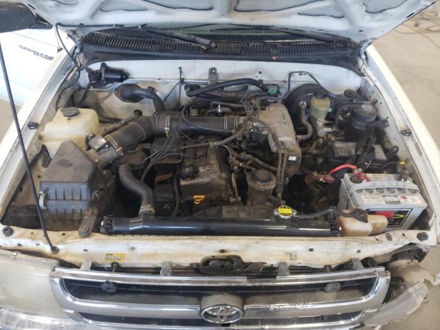 4TAVL52N3VZ247417 - 1997 TOYOTA TACOMA XTR WHITE photo 7