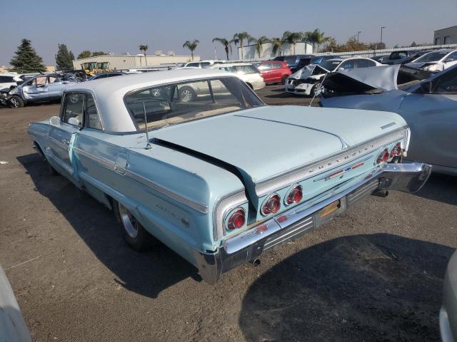 41447U102677 - 1964 CHEVROLET IMPALA BLUE photo 2