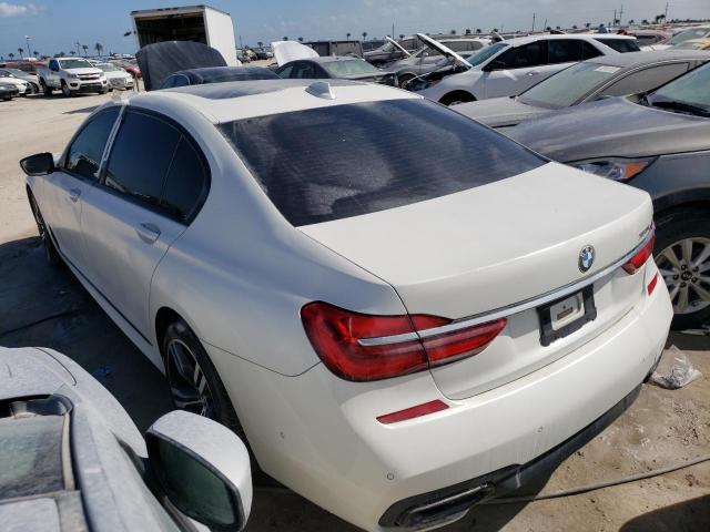 WBA7F0C54JGM22976 - 2018 BMW 750 I WHITE photo 3