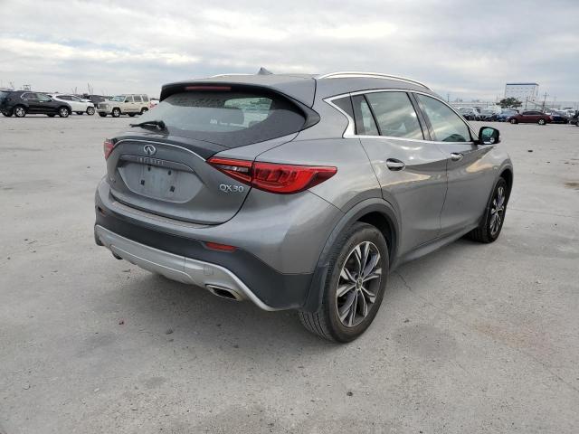 SJKCH5CR0HA026453 - 2017 INFINITI QX30 BASE GRAY photo 4