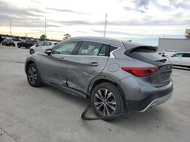 SJKCH5CR0HA026453 - 2017 INFINITI QX30 BASE GRAY photo 9