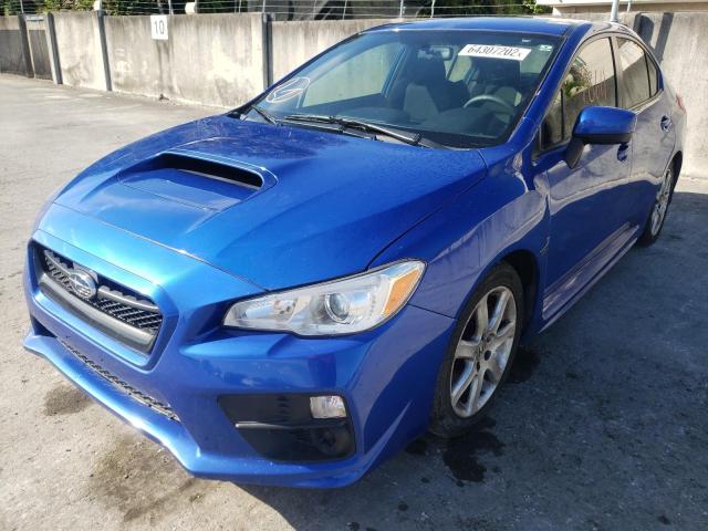 JF1VA1B6XH9811165 - 2017 SUBARU WRX BLUE photo 2