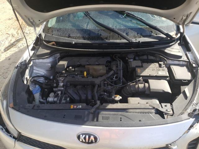 3KPA24AD9LE****** - 2020 KIA RIO LX SILVER photo 7