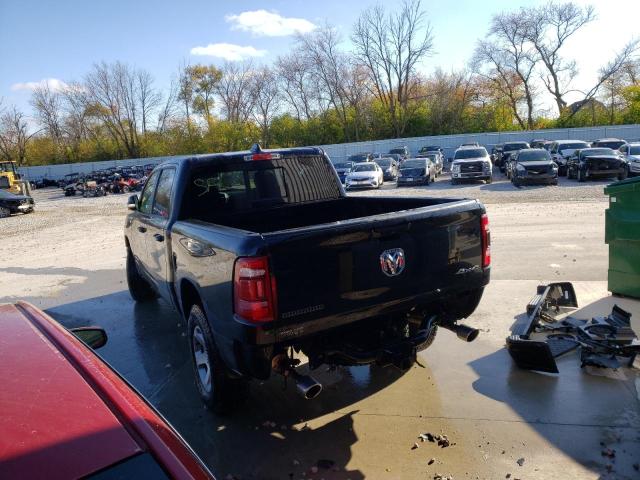 1C6SRFFT5KN591880 - 2019 RAM 1500 BIG H BLACK photo 3