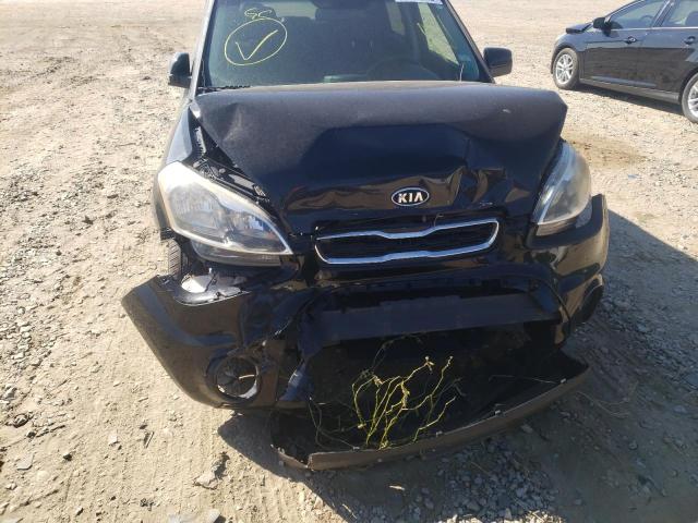 KNDJT2A56C7456257 - 2012 KIA SOUL BLACK photo 9