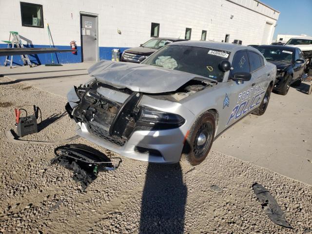 2C3CDXKT7HH621264 - 2017 DODGE CHARGER PO GRAY photo 2