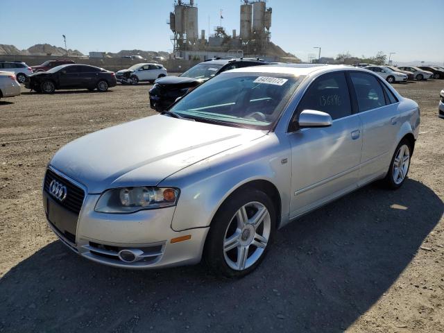 WAUDF78E27A129237 - 2007 AUDI A4 SILVER photo 2