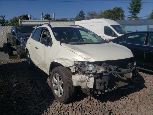 JN8AZ18W79W128369 - 2009 NISSAN MURANO WHITE photo 1