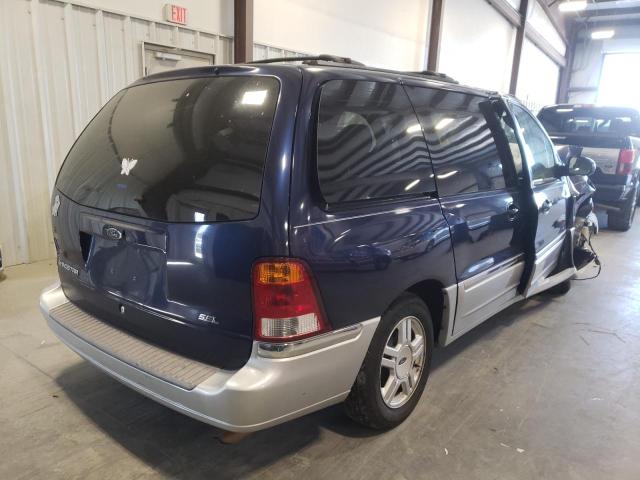 2FMZA53431BB87939 - 2001 FORD WINDSTAR S BLUE photo 4