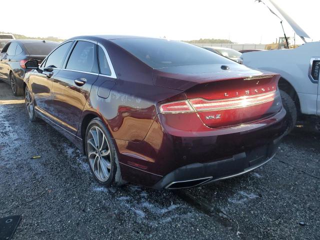 3LN6L5C96JR607509 - 2018 LINCOLN MKZ SELECT MAROON photo 3