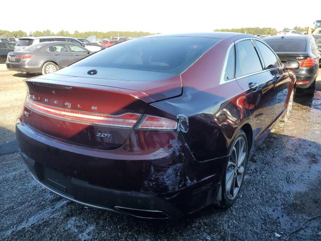 3LN6L5C96JR607509 - 2018 LINCOLN MKZ SELECT MAROON photo 4