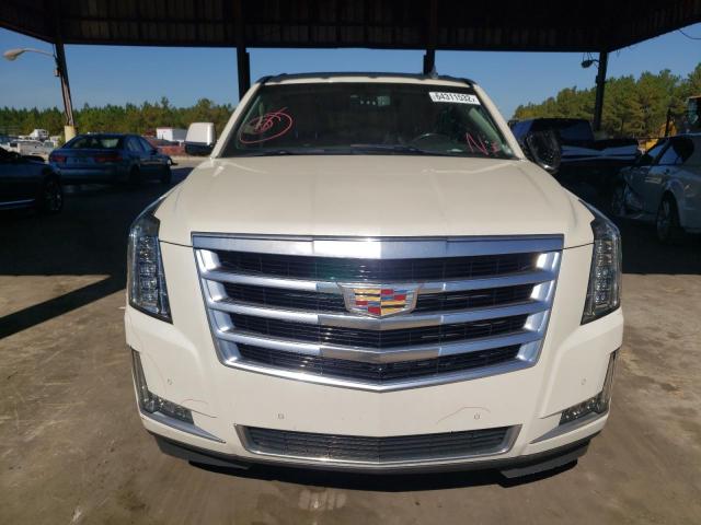 1GYS3SKJ4FR666360 - 2015 CADILLAC ESCALADE E WHITE photo 9