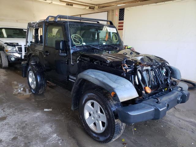 1C4AJWAG5CL157249 - 2012 JEEP WRANGLER S BLACK photo 1