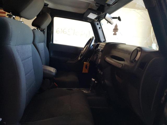 1C4AJWAG5CL157249 - 2012 JEEP WRANGLER S BLACK photo 5