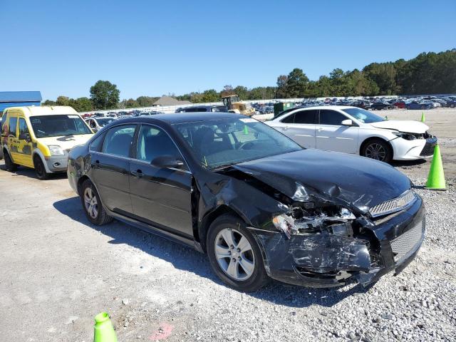 2G1WF5E34D1133629 - 2013 CHEVROLET IMPALA BLACK photo 1