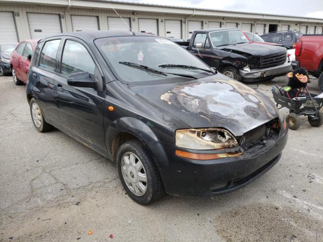 KL1TJ62624B196345 - 2004 CHEVROLET AVEO LS 黑色 照片 1