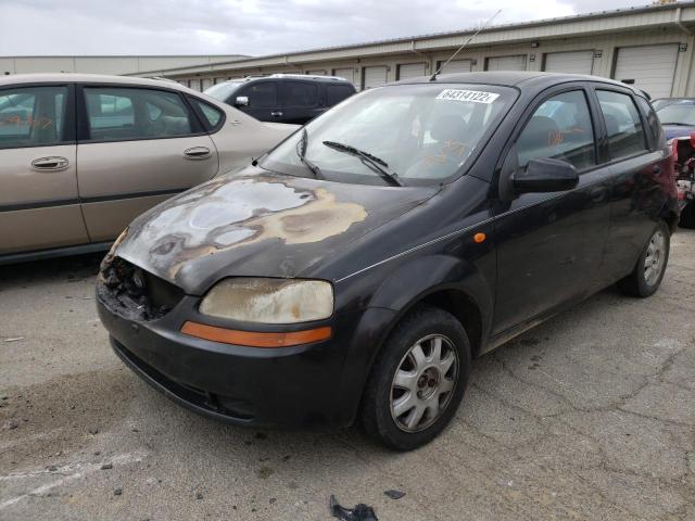 KL1TJ62624B196345 - 2004 CHEVROLET AVEO LS 黑色 照片 2