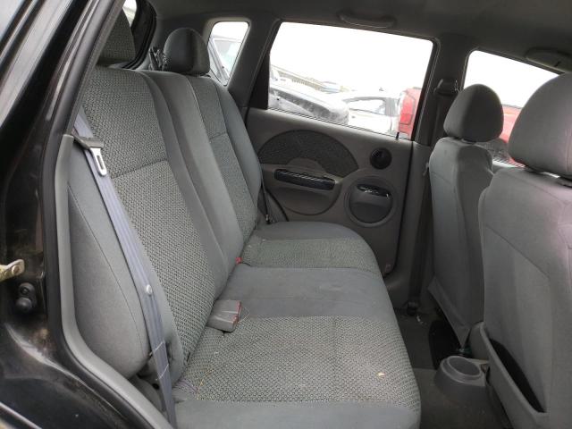 KL1TJ62624B196345 - 2004 CHEVROLET AVEO LS 黑色 照片 6